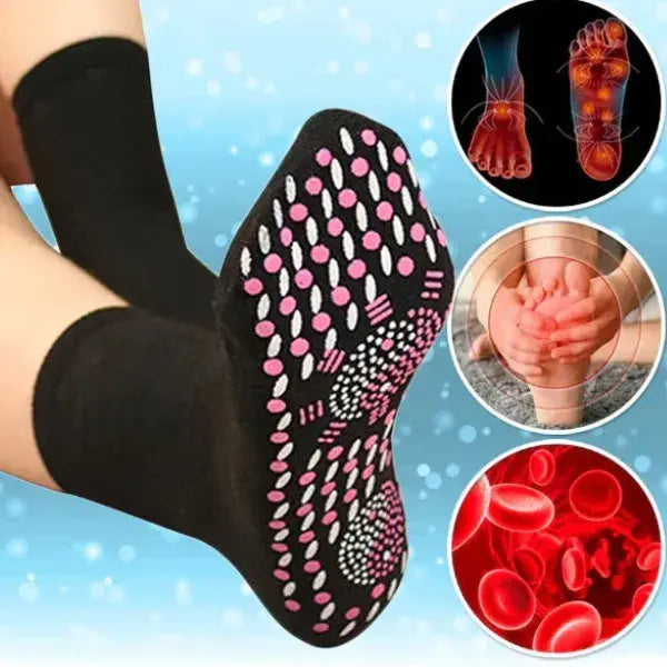 🧦✨ Calcetines de Acupresión Anti-Varices: ¡Activa tu Circulación y Luce Piernas Ligeras! 💆‍♀️🦵