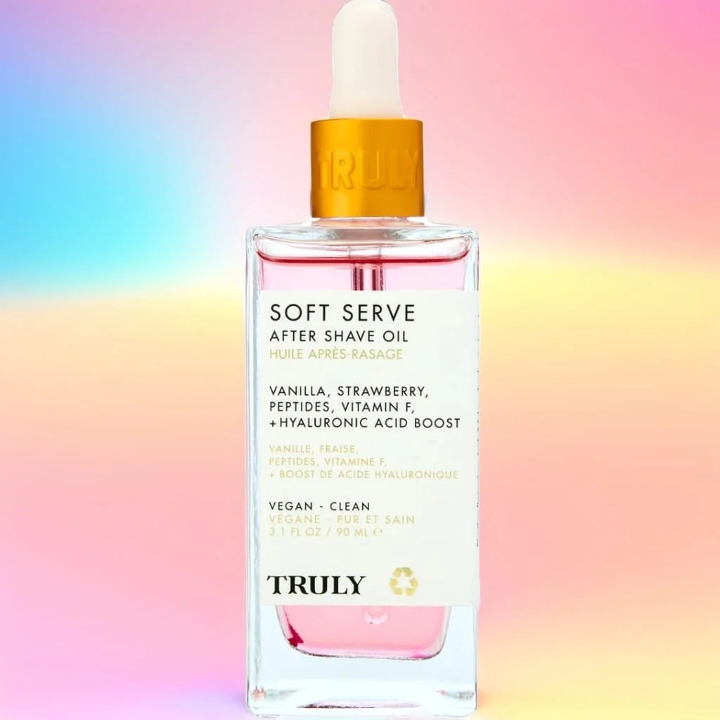 ✨ Soft Serve After Shave Oil 🍓💧 – Suavidad, Hidratación y Brillo Natural 🌿💖